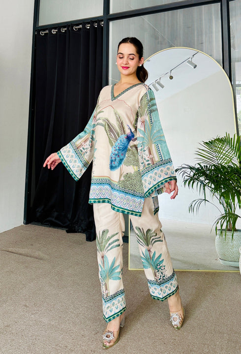 Island Flora Kurta Set